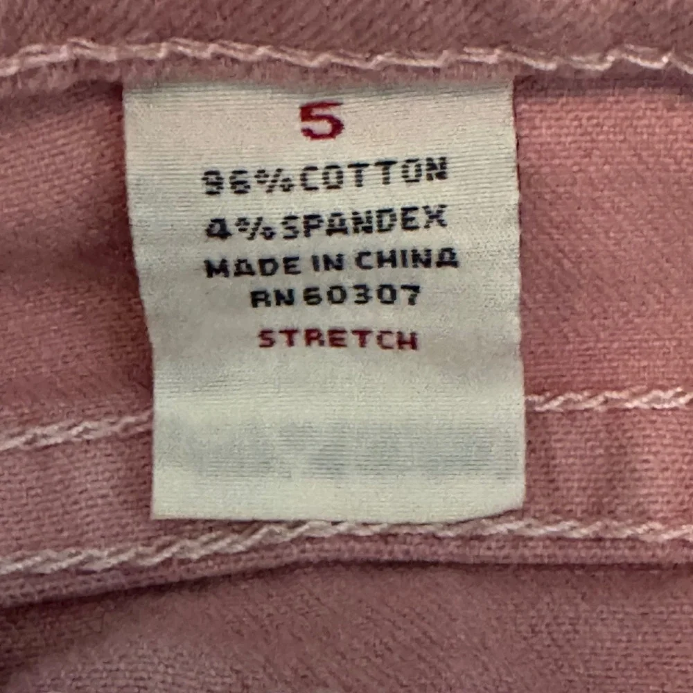 Unionbay Bootie Shorts Womens 5 Pink Excellent Y2K Grunge Stretch Denim
